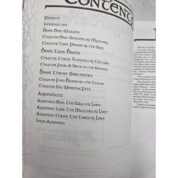 3 Sword & Sorcery Players Guides Roleplaying Sourcebooks d20 Paperback Good - Picture 4 of 16